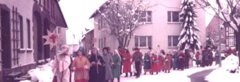 Die erste Sternsinger-Aktion